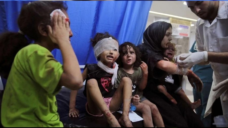 Gazze'ye 7 Ekim'den bu yana ilk kez ocuk alar ulatrld