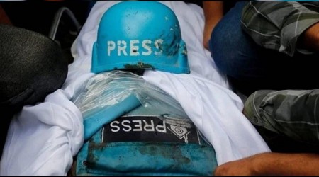 srail'in Gazze eridi'ne saldrlarnda bir gazeteci daha ldrld