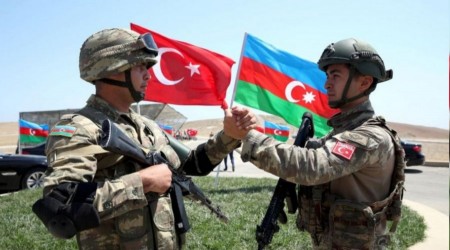 Azerbaycan'da 'Mustafa Kemal Atatrk 2023' tatbikat balad