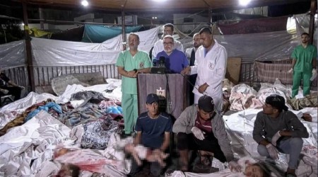 Dezenformasyonla Mcadele Merkezi: "Gazze'deki hastaneyi Hamas vurdu" iddias yalan
