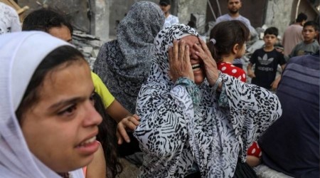 srail'in Gazze eridi'ne dzenledii saldrlarda l says 91'i ocuk 436'ya ykseldi