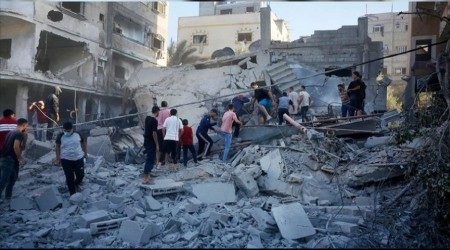 srail, Gazze'ye tm gcyle saldrmaya devam edeceini duyurdu
