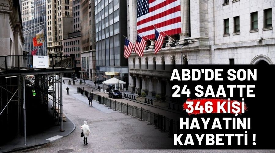 ABD'de son 24 saatte 346 kii hayatn kaybetti