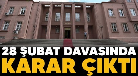 28 ubat davasnda karar kt