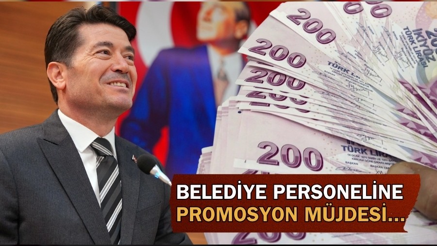 Belediye personeline promosyon mjdesi...