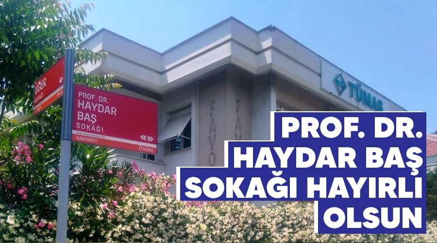 Prof.Dr. Haydar Ba Soka Hayrl Olsun