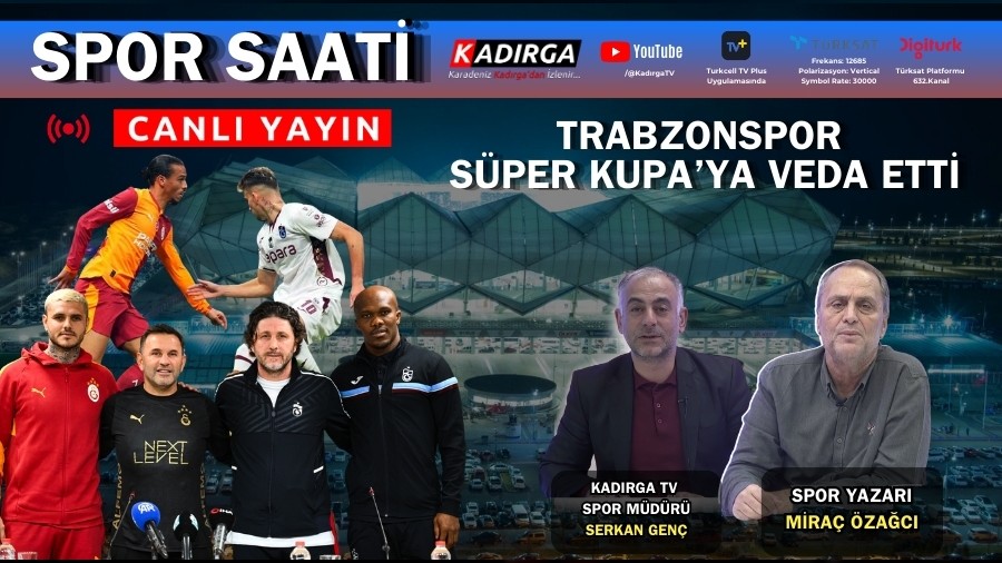 Trabzonspor Süper Kupa'ya Veda Etti