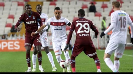 Sivasspor kat, Trabzonspor yakalad