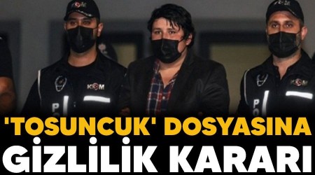 'Tosuncuk' dosyasna gizlilik karar
