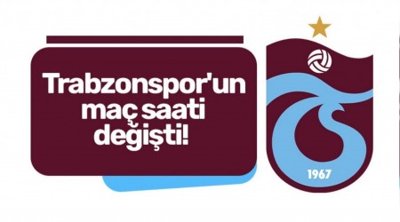 Trabzonspor'un ma saati deiti!