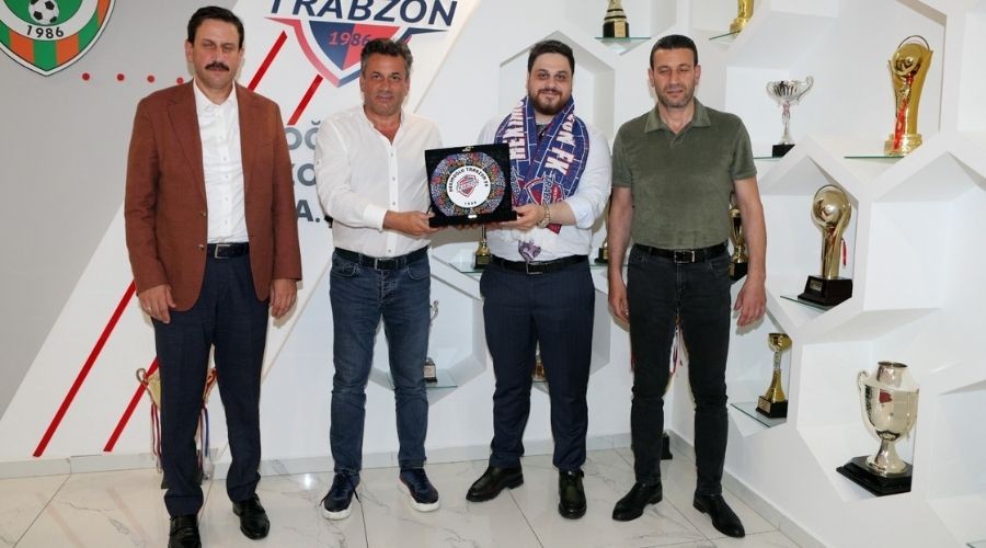 Bağımsız Türkiye Partisi Genel Başkanı Hüseyin Baş’tan Hekimoğlu Trabzon FK kulübününe ziyaret