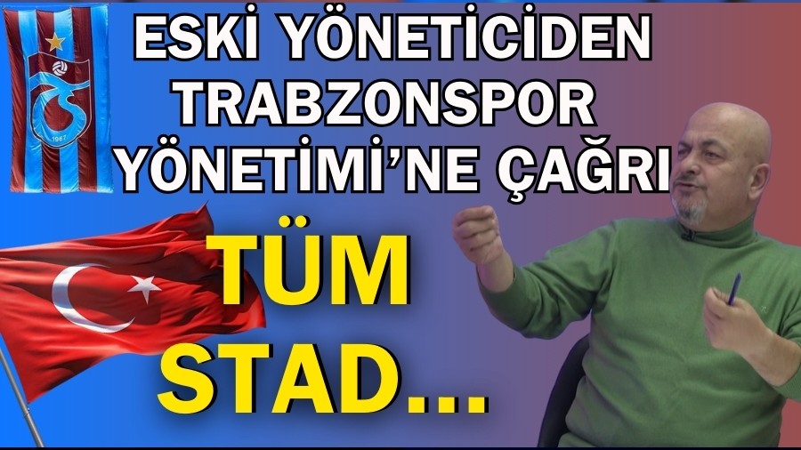 Eski Yneticiden Trabzonspor Ynetimine ar