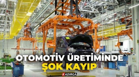 Otomotiv retiminde ok kayp