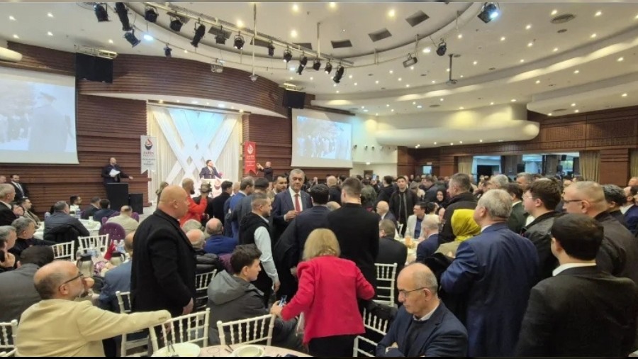 BTP Genel Ba�kan� H�seyin Ba� Zafer Partisi iftar�nda konu�tu