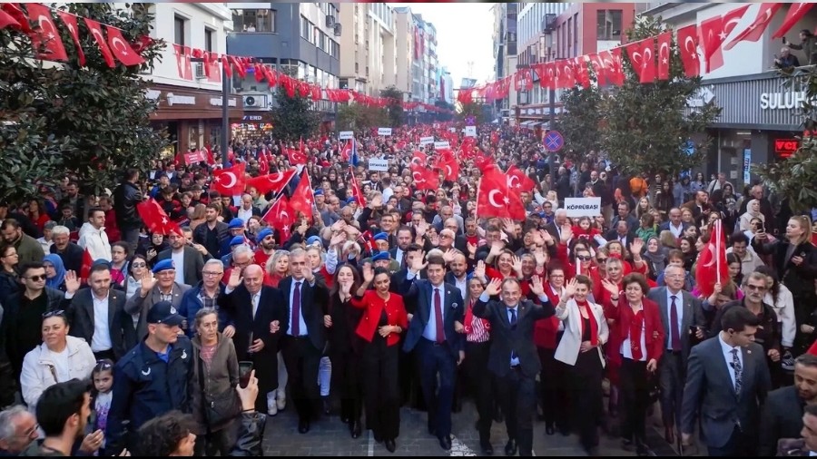 Trabzon'da Cumhuriyet cokusu! ite byle kutlanacak...