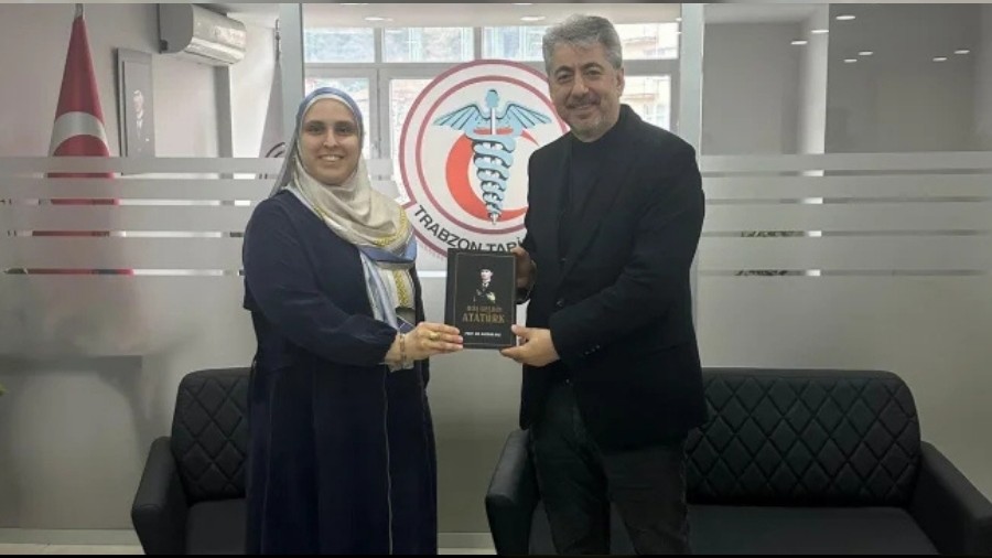 BTP Trabzon �l Ba�kanl�k Divan�'ndan Tabip Odas�'na ziyaret