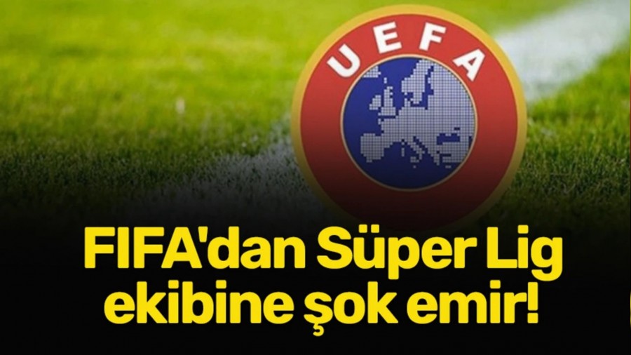FIFA'dan Sper Lig ekibine ok emir!