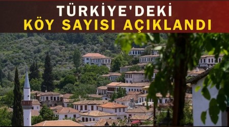 T�rkiye'deki K�y Say�s�...