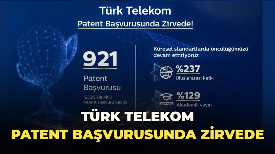 T�rk Telekom, patent ba�vurusunda zirvede