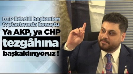 Ya AKP, ya CHP tezghna bakaldryoruz