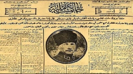 Atatrkn Hakimiyet-i Milliye gazetesinde kaleme ald makale