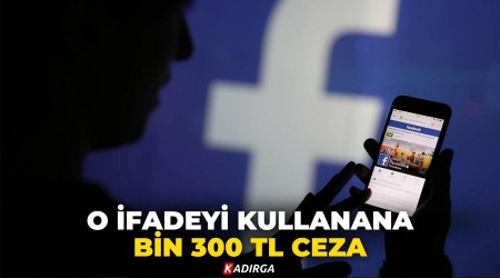 'erefsiz' ifadesine bin 300 TL ceza