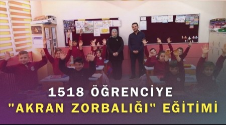 1518 ��renciye "Akran Zorbal���" E�itimi