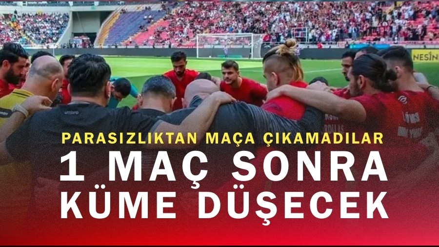 2. Lig ekibi paras�zl�ktan ma�a ��kamad�