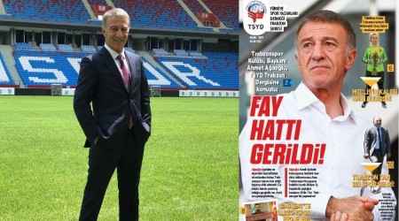 Trabzonspor Kulb Bakan Aaolu, TSYD Trabzon Dergisine samimi aklamalarda bulundu