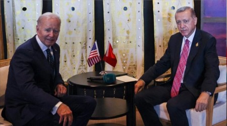 Erdoan, Biden ile grt