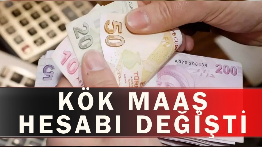 K�k Maa� Hesab� De�i�ti: ��te Yeni Zam Tablosu