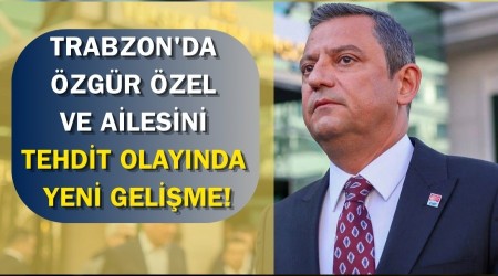Trabzon'da zgr zel ve Ailesini Tehdit Eden ahs in Karar Verildi