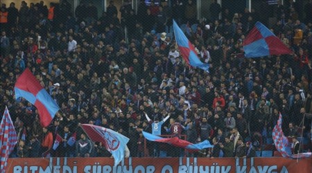 Trabzonspor - Gztepe ma ncesi tribnlerde son durum