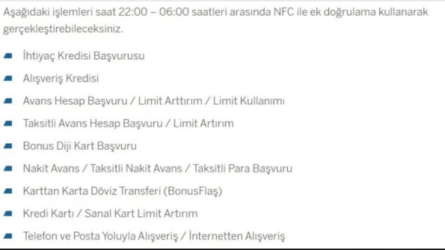 Bankalarda Yeni D�nem! Bu telefonlar saat 22.00'den sonra...