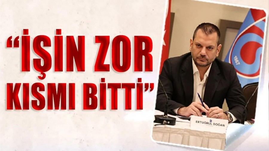 Bakan Erturul Doan: in Zor Ksm Bitti