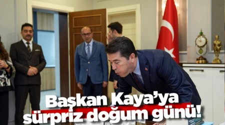 Bakan Kayaya srpriz doum gn!