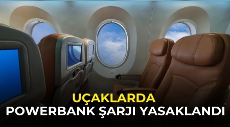U�aklarda Powerbank �arj� yasakland�