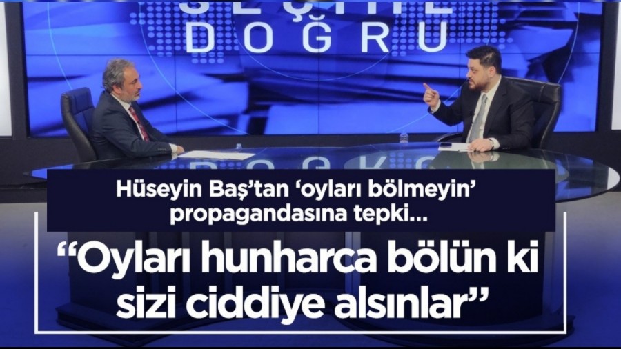 BTP lideri Hseyin Ba: Oylar hunharca bln ki sizi ciddiye alsnlar