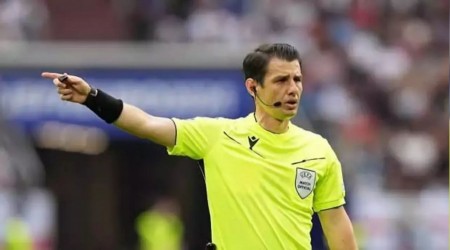 Hakem Halil Umut Meler milli arenada ma yarda brakt