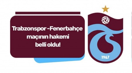 Dev man hakemi belli oldu.