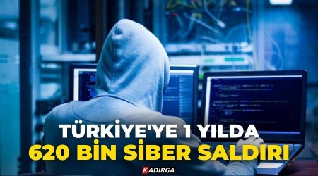 Trkiye'ye bir ylda 620 bin saldr gerekleti