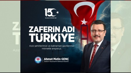 15 TEMMUZ DEMOKRAS VE MLL BRLK GN BAKAN LANI