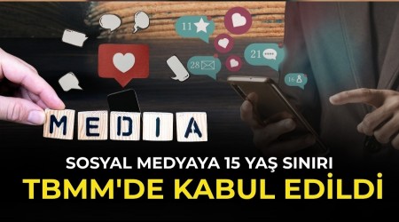 Sosyal medyaya 15 ya� s�n�r�: TBMM'de kabul edildi