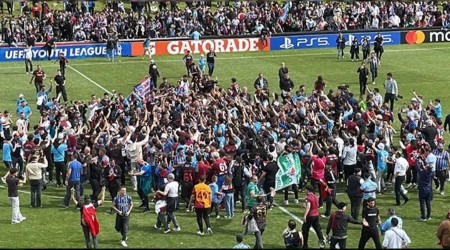 Trabzonspor - Barcelona U19 ma iin stanbul'da dev ekran kurulacak