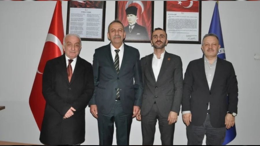 Ak�aabat�ta BTP Te�kilat�ndan STK Ziyaretleri