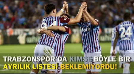 Kimse Böyle Bir Ayrılık Listesi Beklemiyordu!
