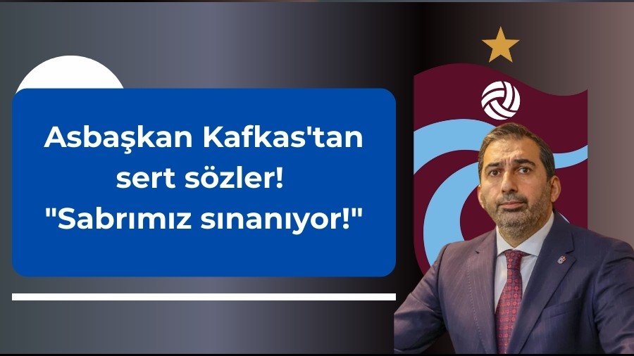Asbakan Kafkas'tan sert szler! "Sabrmz snanyor!"