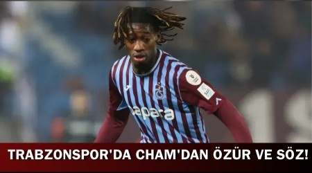 Trabzonspor'da Cham'dan zr ve Sz!