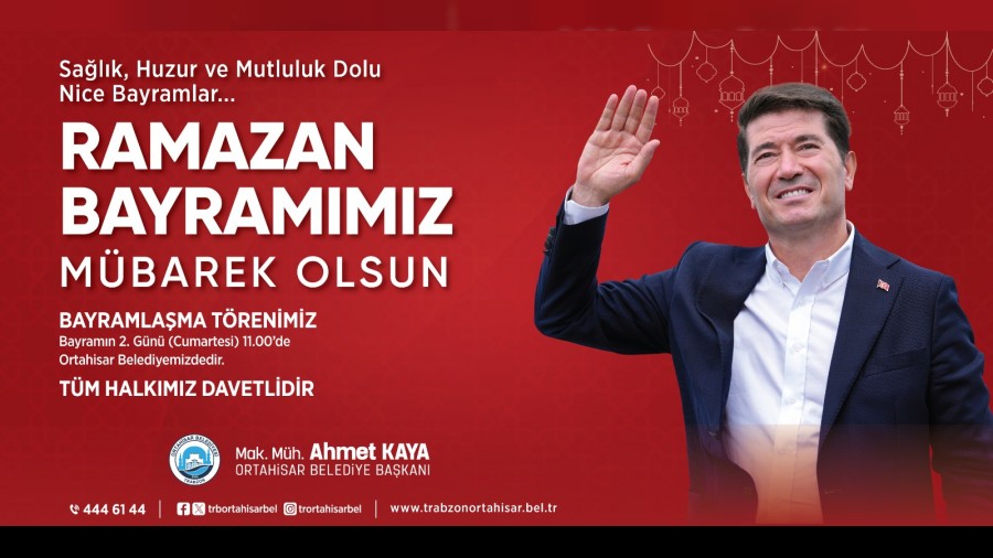 ORTAH�SAR BELED�YES� BAYRAM �LANI 